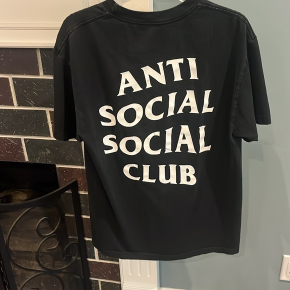 Anti Social Social  Club -Thank God Tee- - Picture 5 of 14